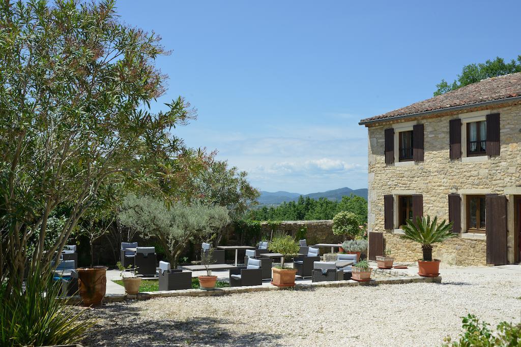 Hotel Le Mas De Rivet Barjac  Exterior foto